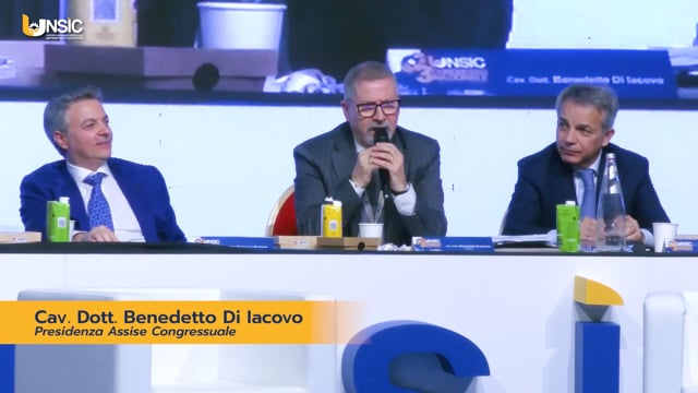 Miniatura video: Intervista Domenico Mamone - Congresso UNSIC 2025